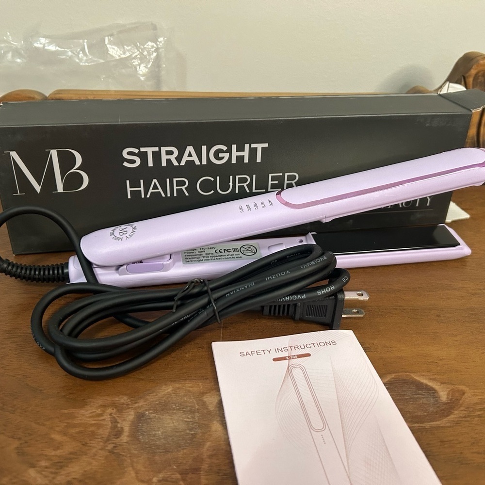 NIB Miel Beauty Professional Hair Straightener -Special Edition, MSRP $250